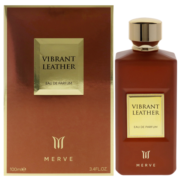 Vibrant Leather by Merve for Men - 3.4 oz EDP Spray - Picture 1 of 6